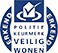 Meer informatie over het politie keurmerk veilig wonen Logo politie keurmerk veilig wonen